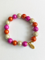 Preview: 2210 Miraclebead Armband pink orange beige