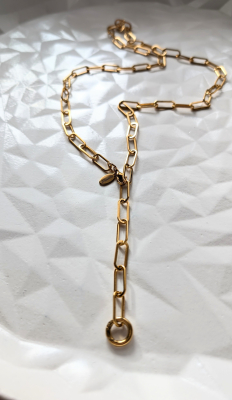 1336 Paperclip Y Kette