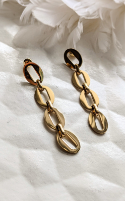 3042 Ohrringe Gold