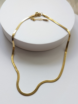 1150 Schlangenkette gold